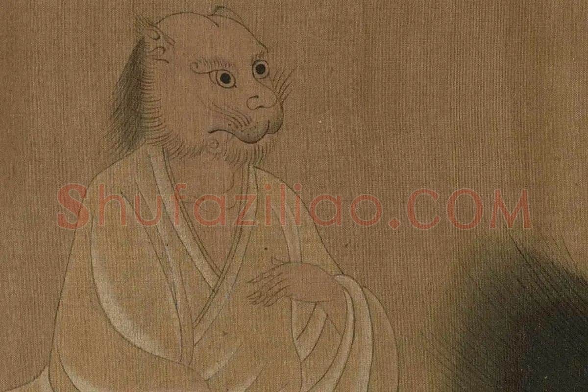 五星二十八宿神形图-高清大图局部细节 (1)
