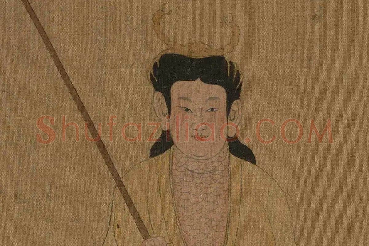 五星二十八宿神形图-高清大图局部细节 (13)