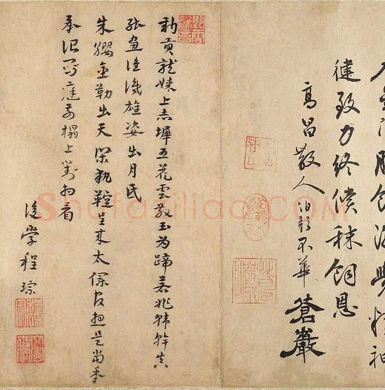 韩干圉人呈马图_03