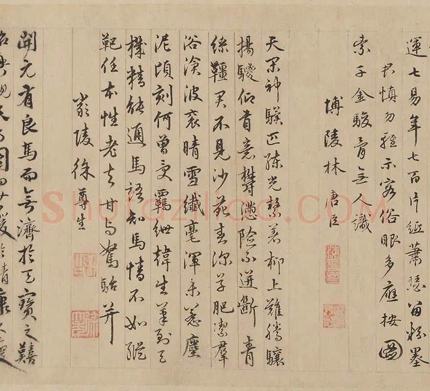 韩干画马图《照夜白图》_03