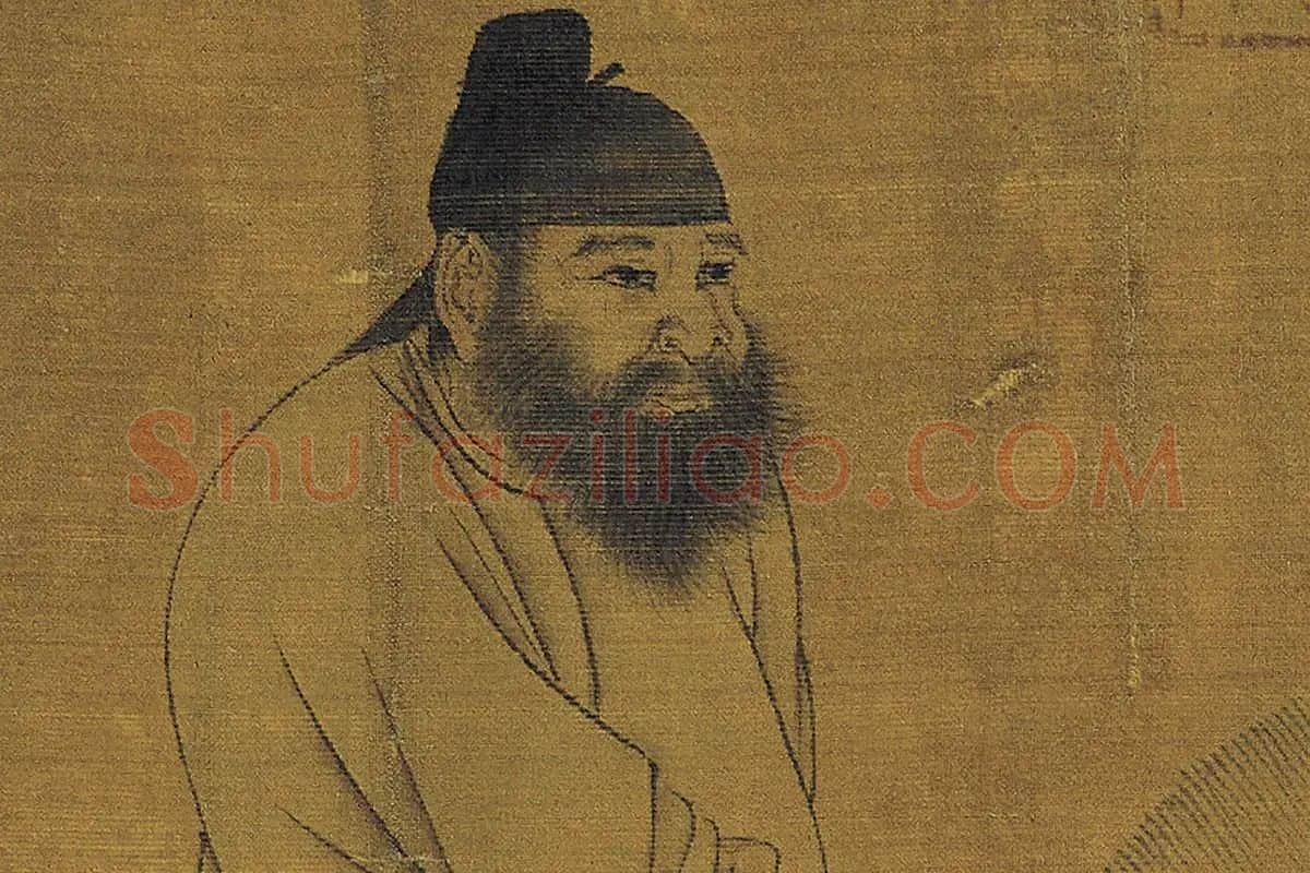 韩干《牧马图》高清大图局部细节 (3)