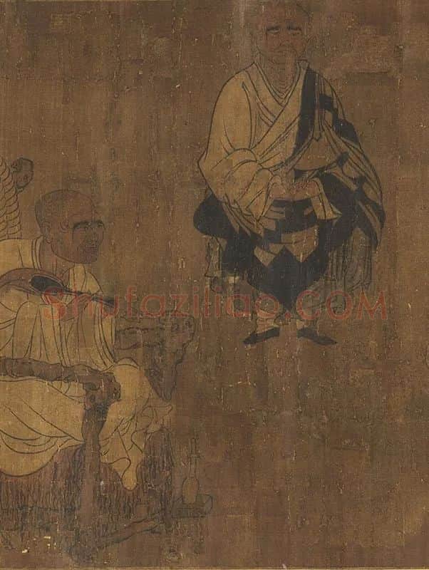 阎立本《萧翼赚兰亭图》(南宋摹·台北故宫藏本)_14