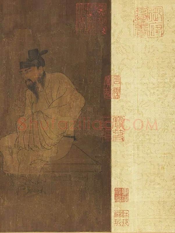 阎立本《萧翼赚兰亭图》(南宋摹·台北故宫藏本)_15