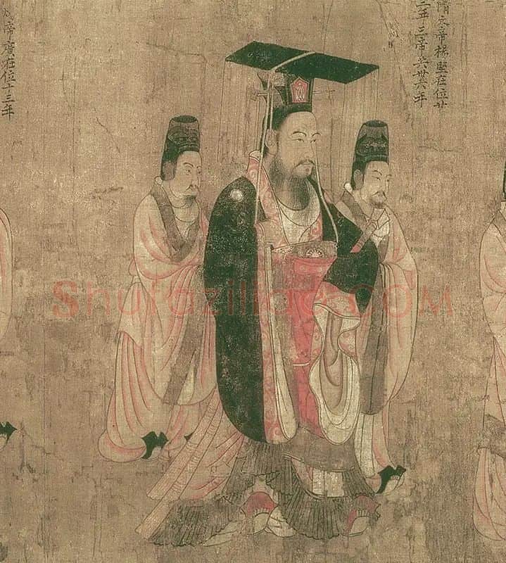 阎立本《历代帝王图》全卷_05