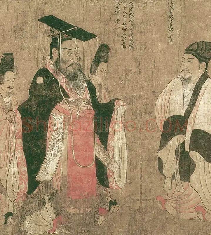阎立本《历代帝王图》全卷_06