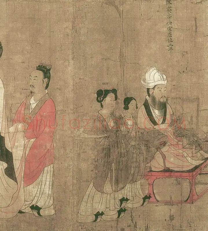阎立本《历代帝王图》全卷_07