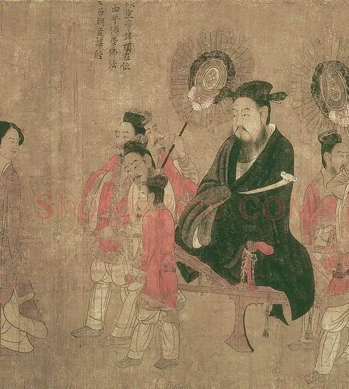 阎立本《历代帝王图》全卷_09