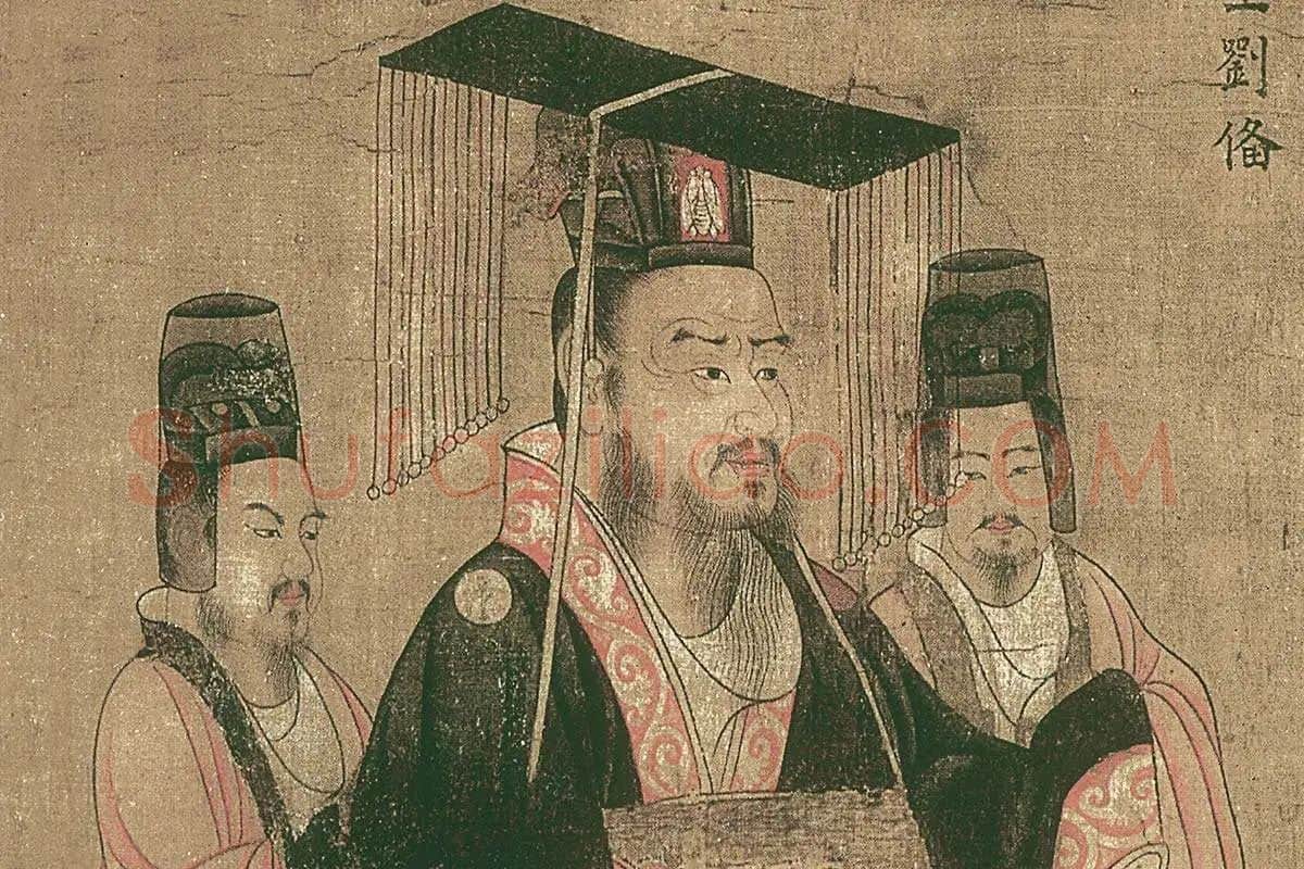 阎立本(传)《历代帝王图》高清大图局部细节 (5)