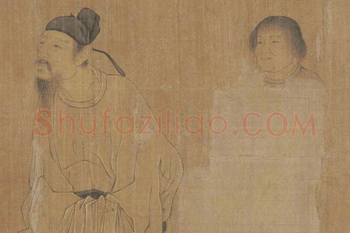 阎立本《萧翼赚兰亭图》(宋摹·北京故宫本)局部 (2)