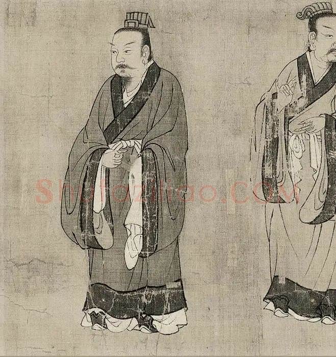长卷人物画《孔子弟子图卷》_20
