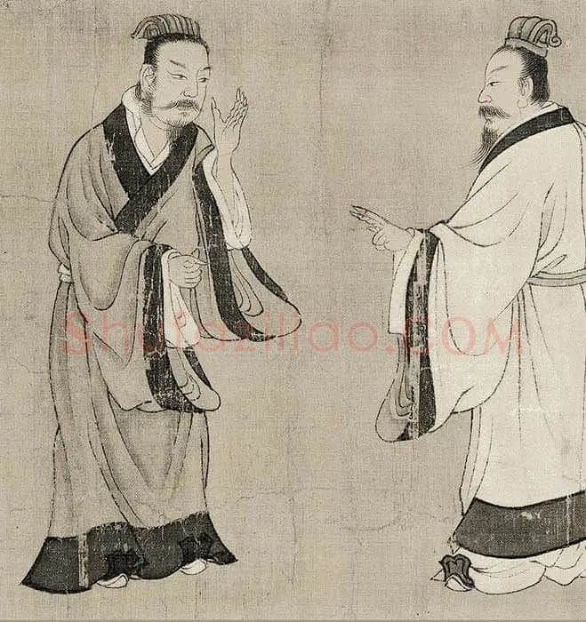 长卷人物画《孔子弟子图卷》_22