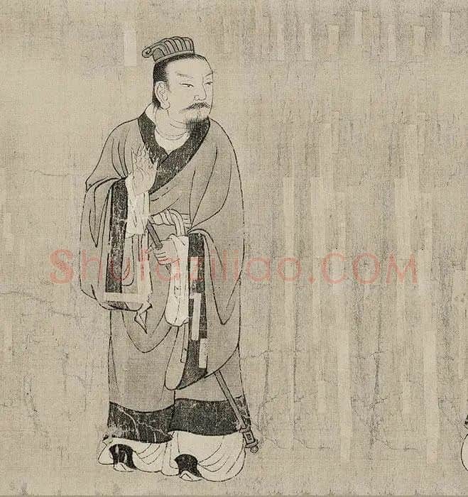 长卷人物画《孔子弟子图卷》_27