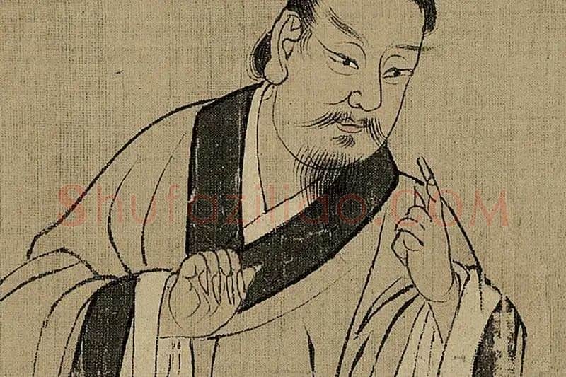 孔子弟子图卷·高清大图局部细节 (7)