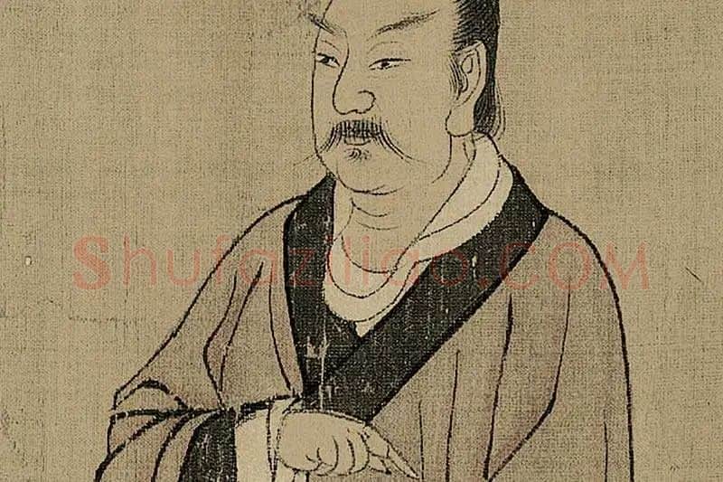 孔子弟子图卷·高清大图局部细节 (8)