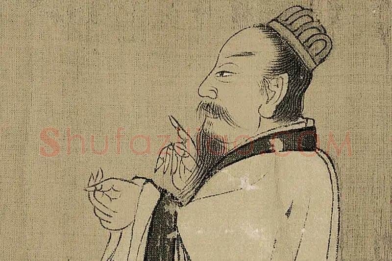 孔子弟子图卷·高清大图局部细节 (9)