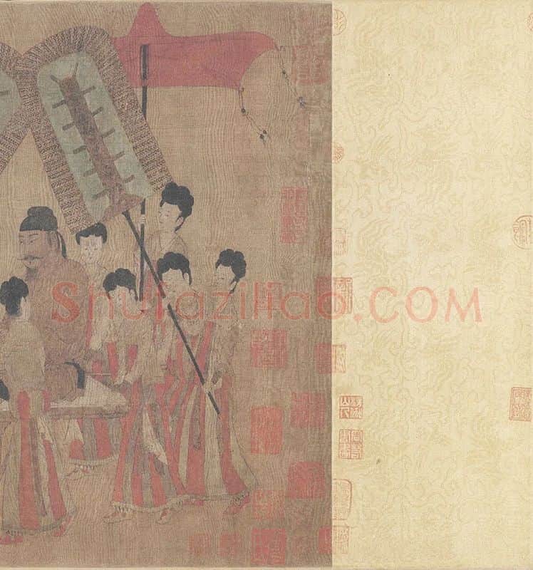 阎立本《步辇图》全卷_15