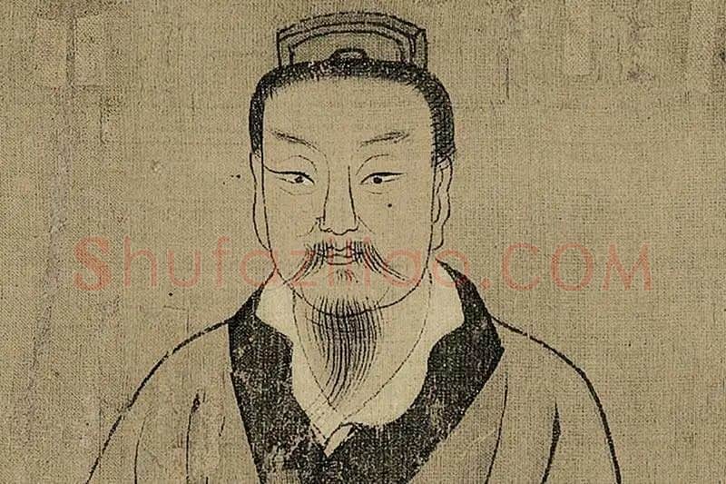 孔子弟子图卷·高清大图局部细节 (16)