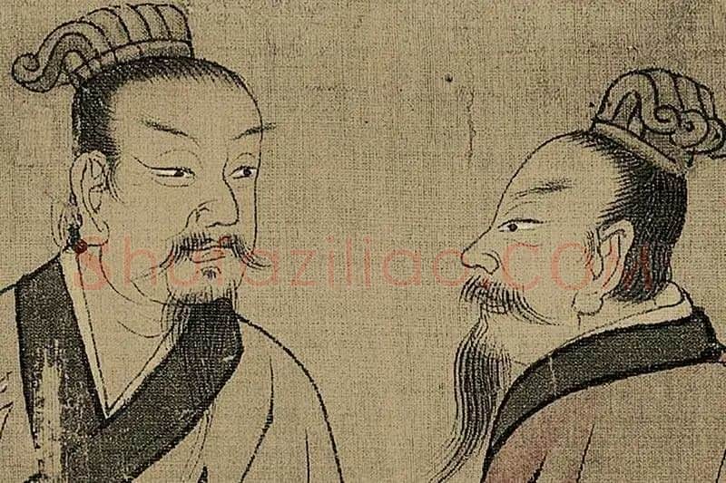 孔子弟子图卷·高清大图局部细节 (19)