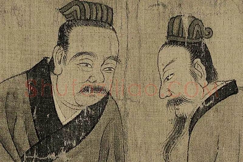 孔子弟子图卷·高清大图局部细节 (20)