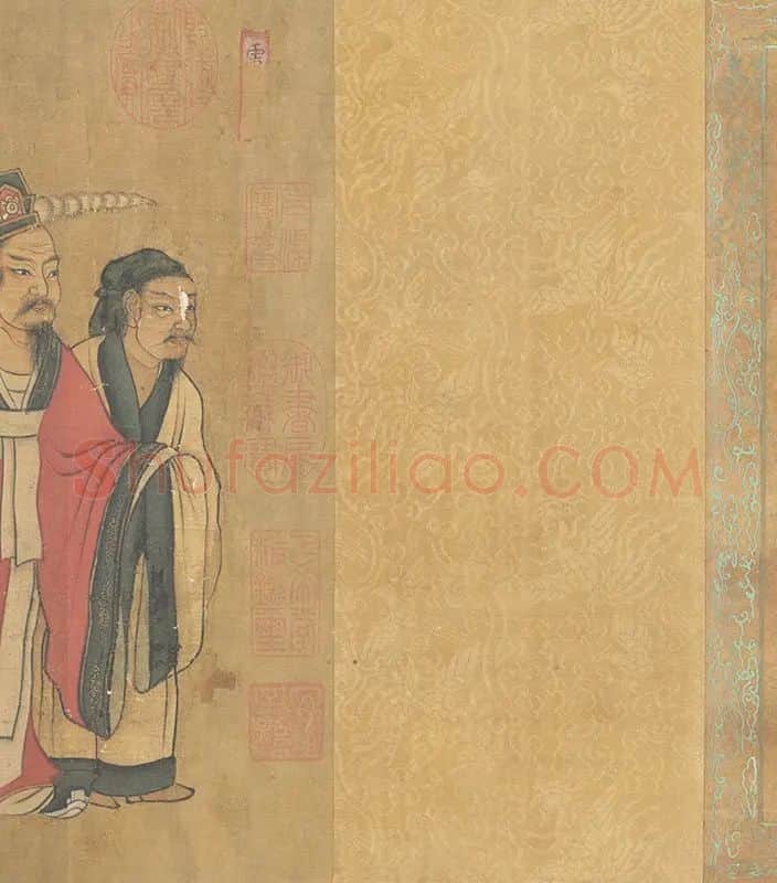 阎立本人物画《王会图卷》全卷_14