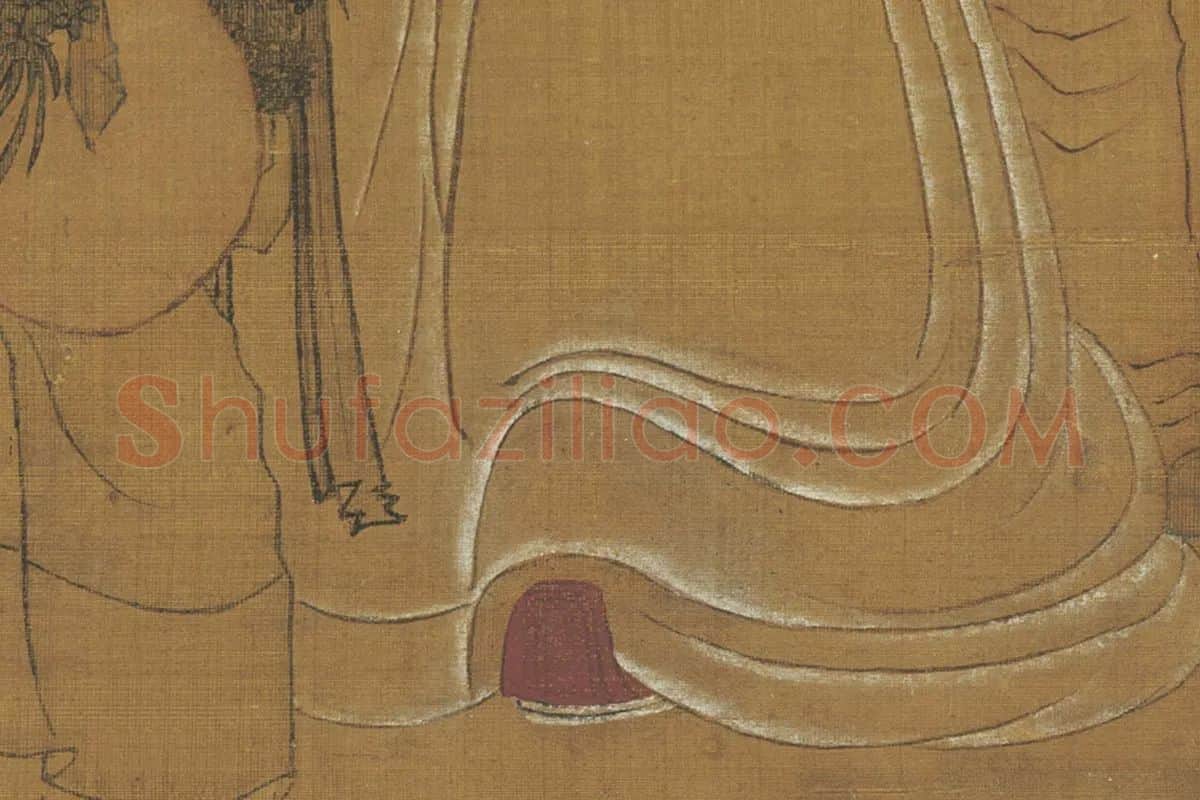 周昉佛道人物画《麻姑仙坛记图》高清大图局部 (6)