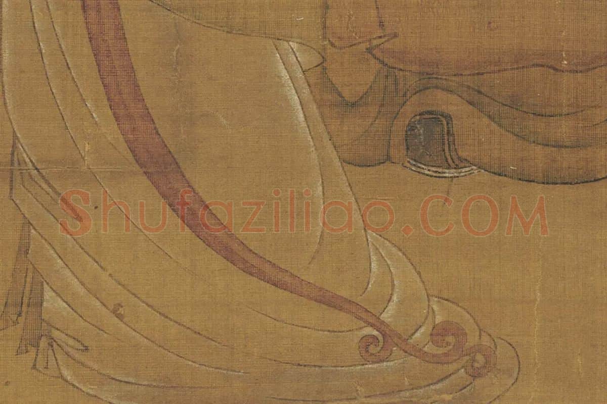 周昉佛道人物画《麻姑仙坛记图》高清大图局部 (7)