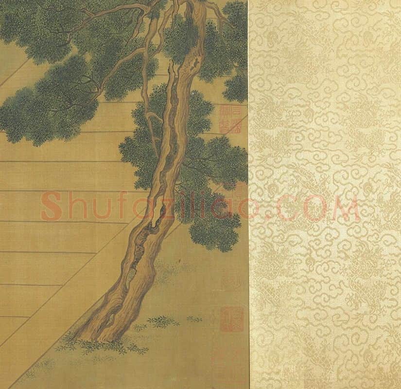唐·周昉人物画《麟趾图卷》_12