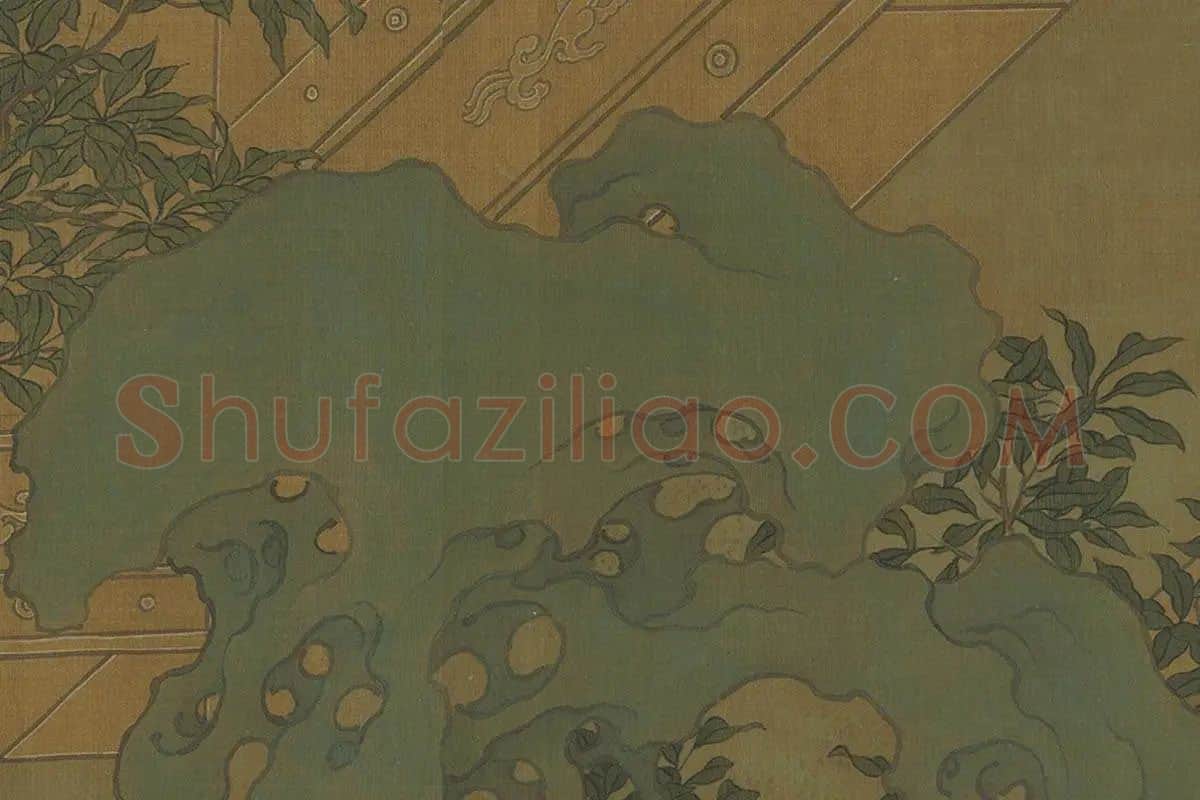 唐代周昉人物画卷《麟趾图卷》局部 (13)