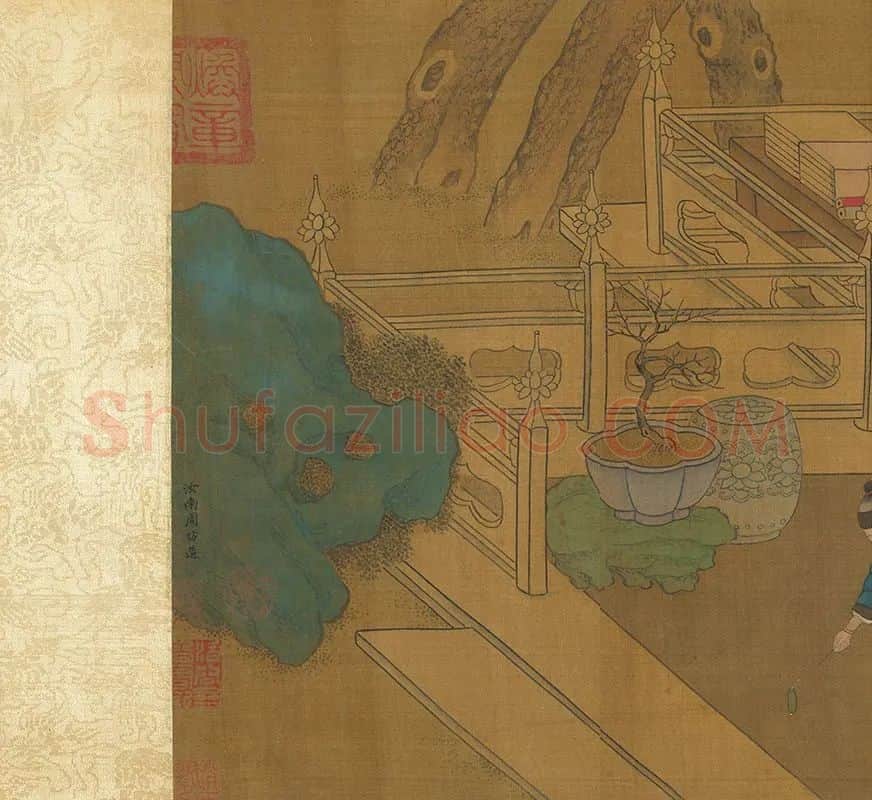 元宵节场景人物画卷_06