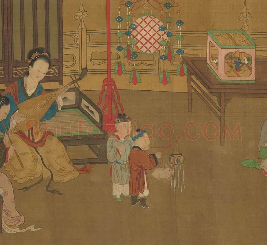 元宵节场景人物画卷_08