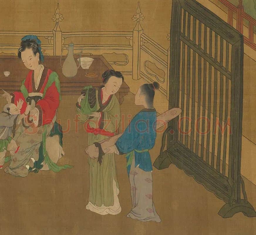 元宵节场景人物画卷_09