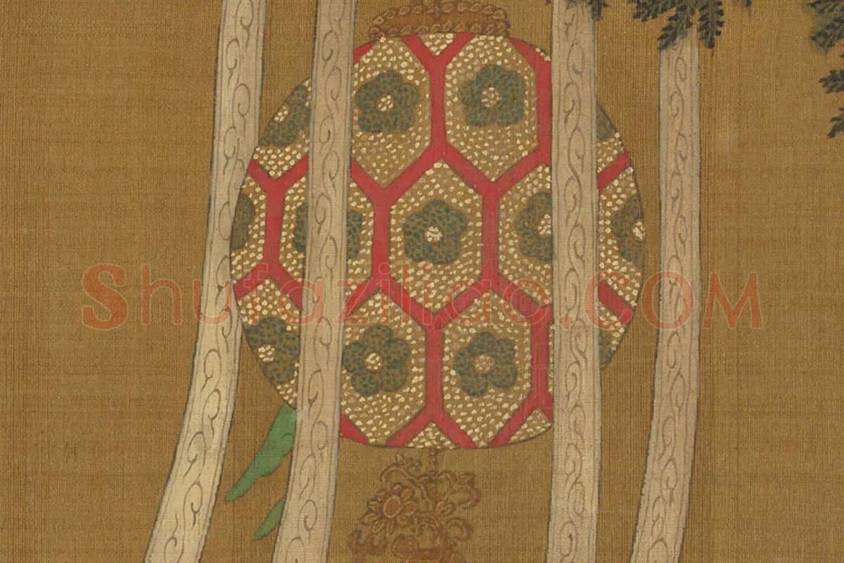 元宵时节人物画卷局部 (2)