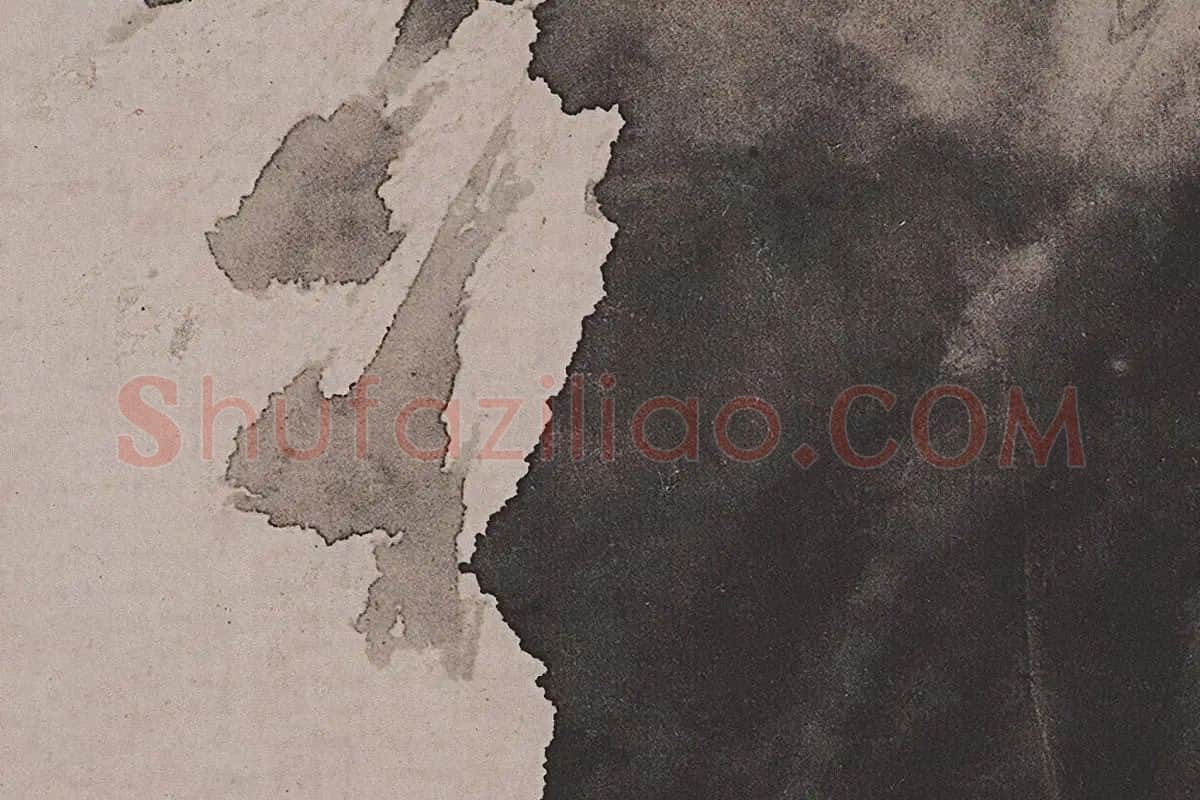 徐渭水墨写意《黄甲图》高清大图局部细节 (9)