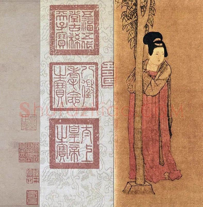 周昉挥扇仕女图全卷_02