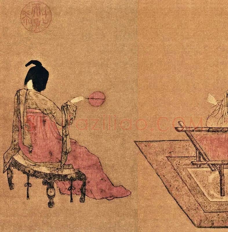 周昉挥扇仕女图全卷_03