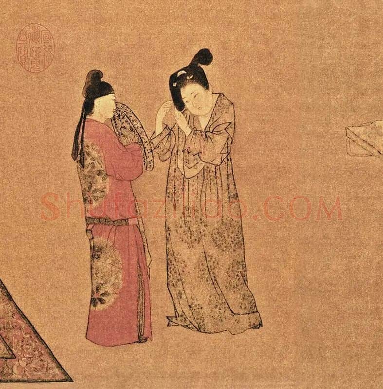 周昉挥扇仕女图全卷_05