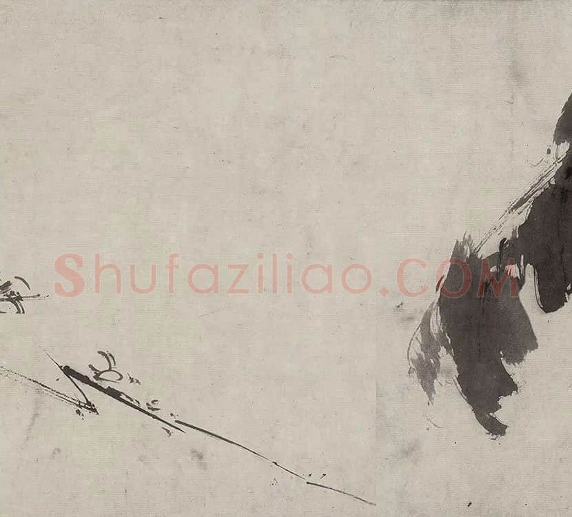 徐渭水墨花卉画《杂花图》_04