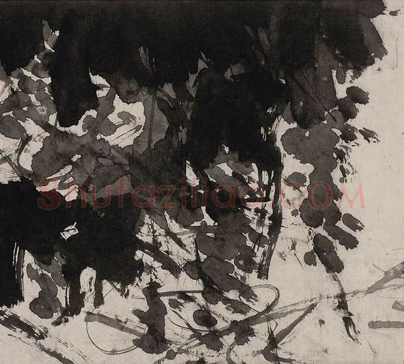 徐渭水墨花卉画《杂花图》_11