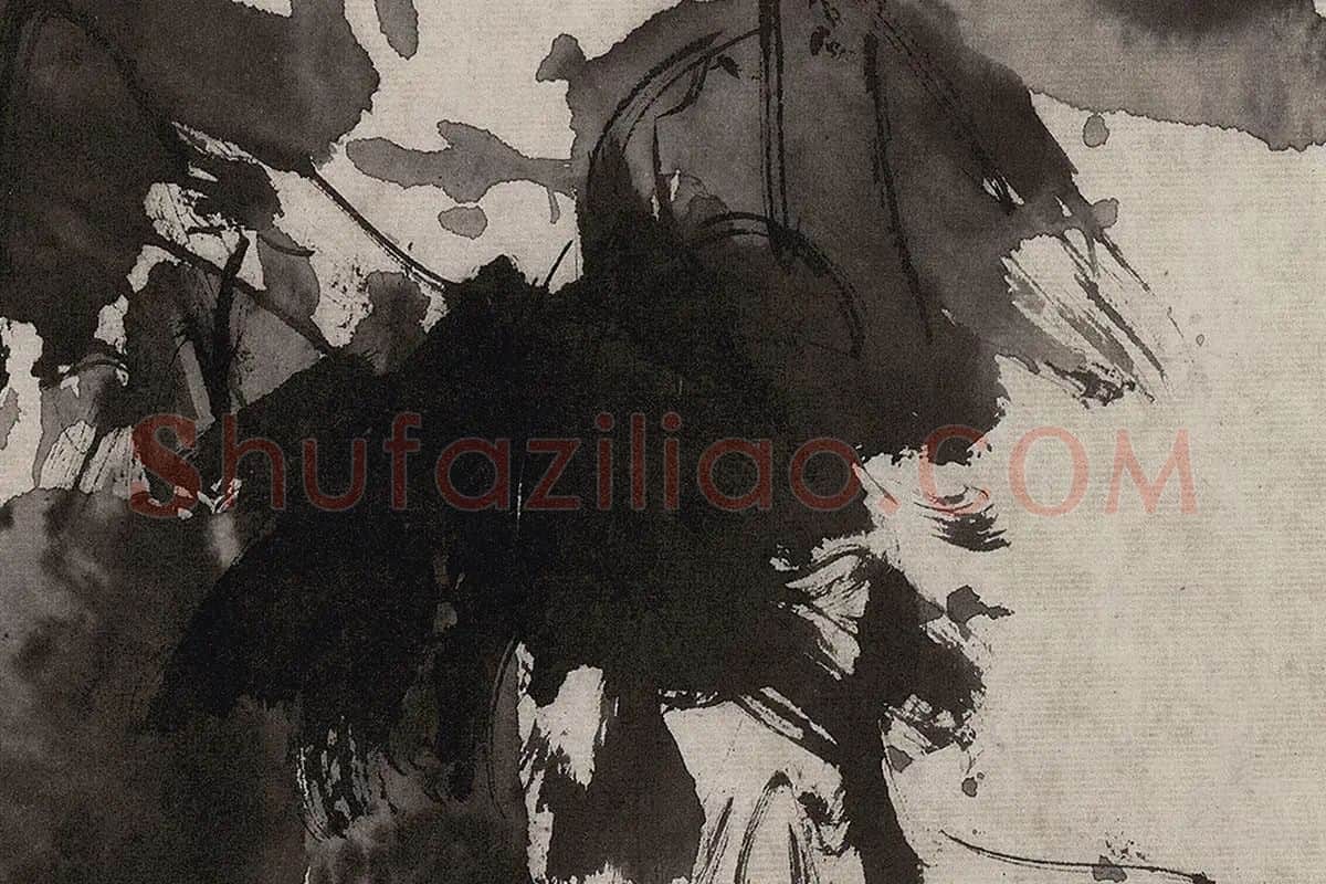 徐渭写意花卉画《杂花图卷》全卷高清大图局部细节 (9)