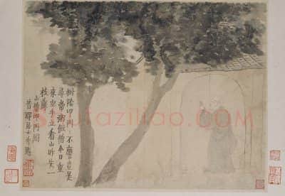 金农人物山水图册 | 故宫绘画藏品