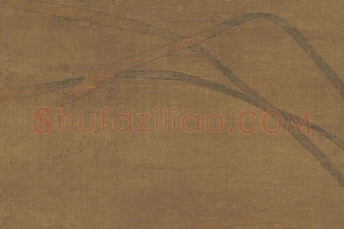 工笔画《芦汀宿雁图》局部 (4)