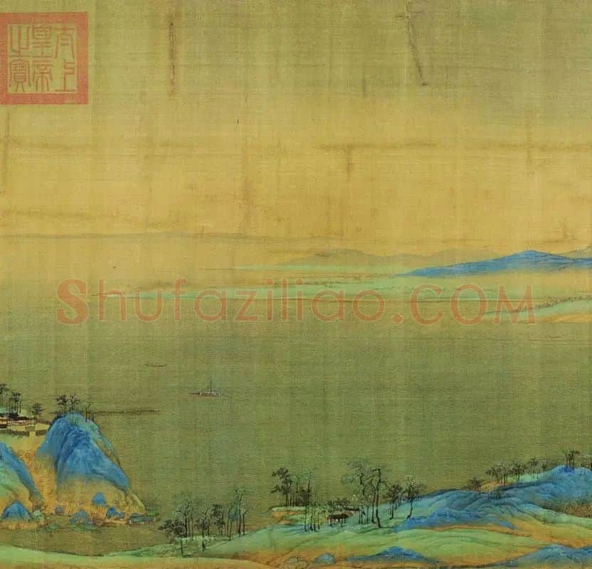 王希孟《千里江山图卷》全卷_03
