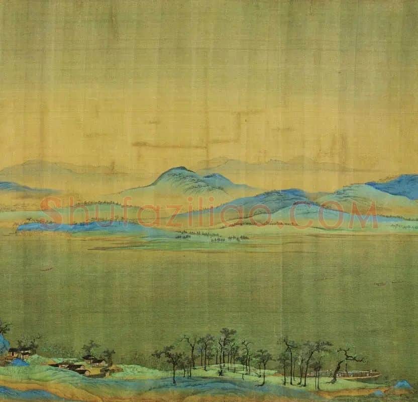 王希孟《千里江山图卷》全卷_04