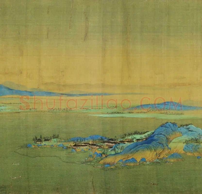 王希孟《千里江山图卷》全卷_05