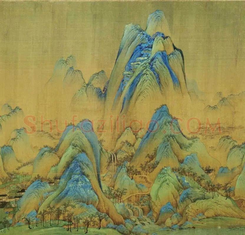 王希孟《千里江山图卷》全卷_10