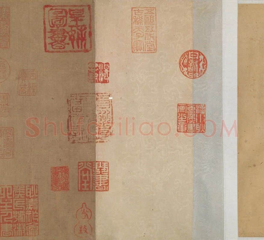 崔白寒雀图全卷_07