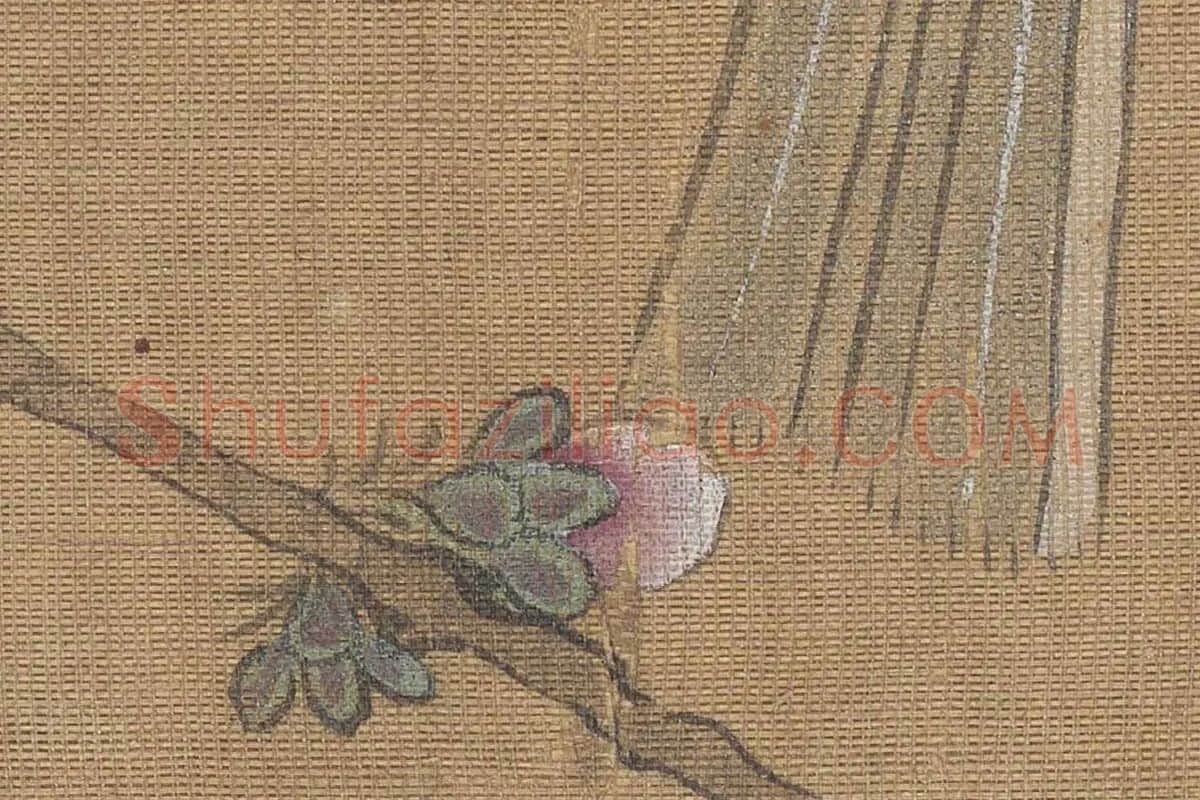 赵佶画花鸟画高清大图局部细节 (5)