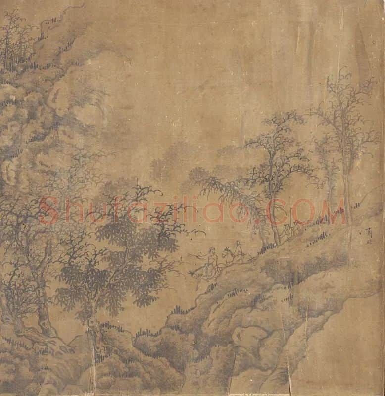 传宋郭熙山水画卷_10