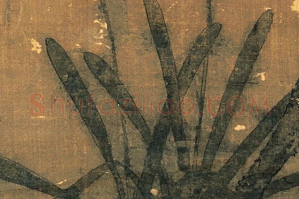 赵佶花鸟画《腊梅山禽图》局部 (6)