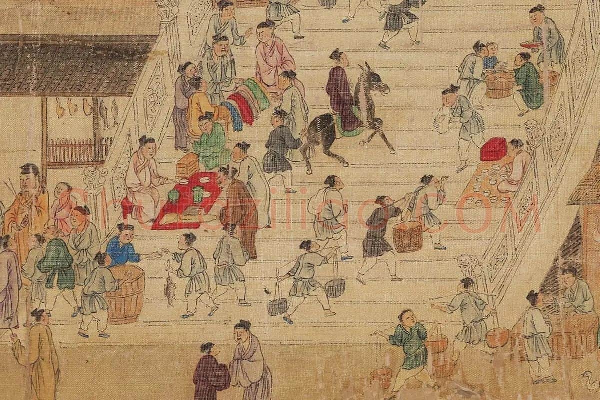 清明上河图(韩国藏本)局部 (3)